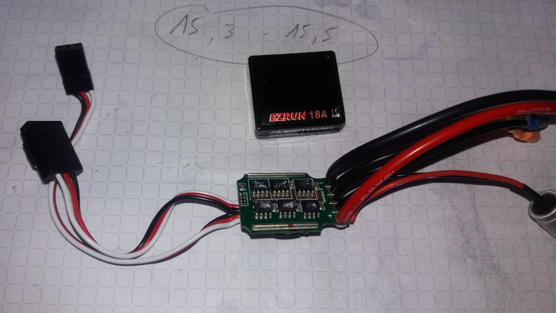 Circuit pour micro servo de Mini-Z-500804-pn racing 410