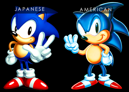 Japanese vs American Classic Sonic 111