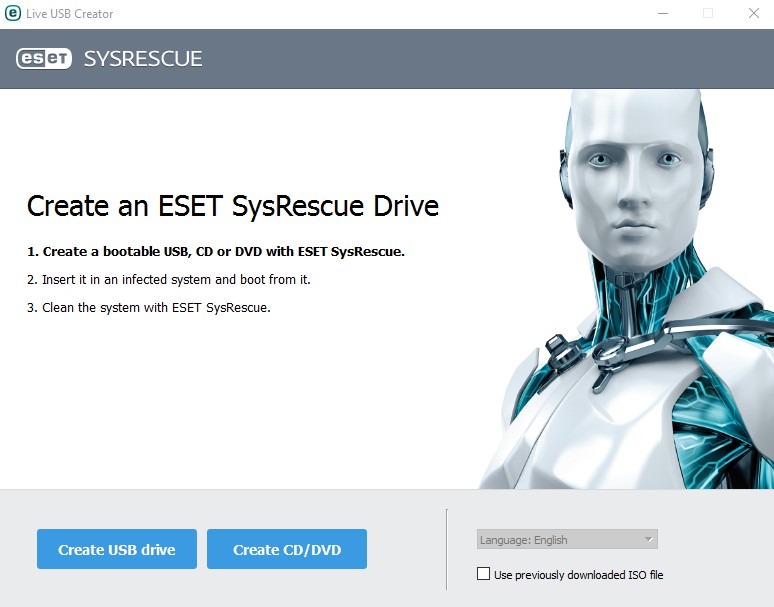ESET SysRescue 1.0.18.0 121