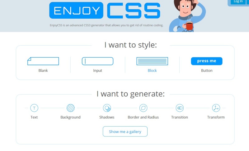 Enjoy CSS: Online εφαρμογή για διαχειριστές και δημιουργούς ιστοσελίδων 389