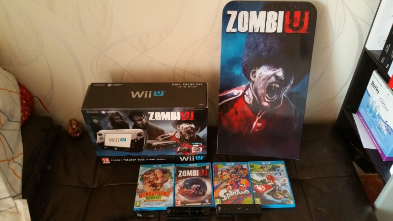 (Est) wii u pack zombiU + jeux 20160310