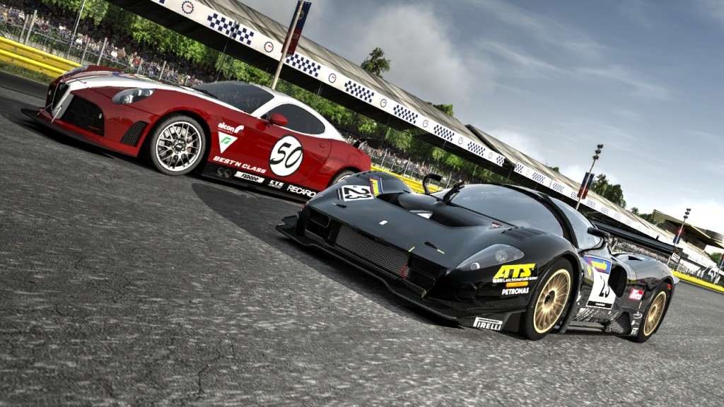 Duel at the Monza Racing Track!!! View_010