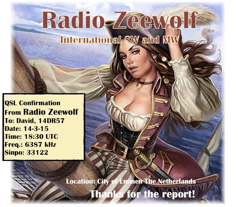 QSL Pirate Radio Zeewolf Zeewol11