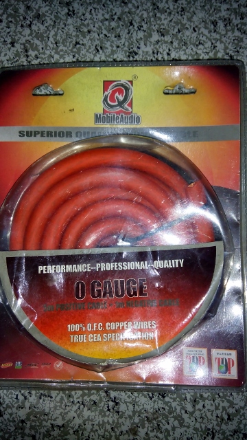 Pure Copper Power & Ground Cable, 0 Gauge Cable_10