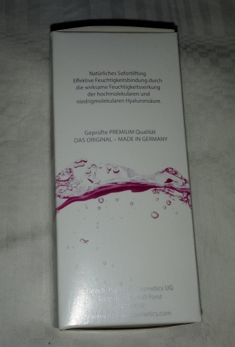 DEVELLE Premium Cosmetics - Hyaluronsäure Gel Seitli11