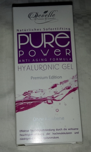 DEVELLE Premium Cosmetics - Hyaluronsäure Gel Verpac25