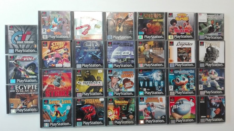 Lot de 26 jeux PS1 + jeu ps4 + collection PS3 Img_2029