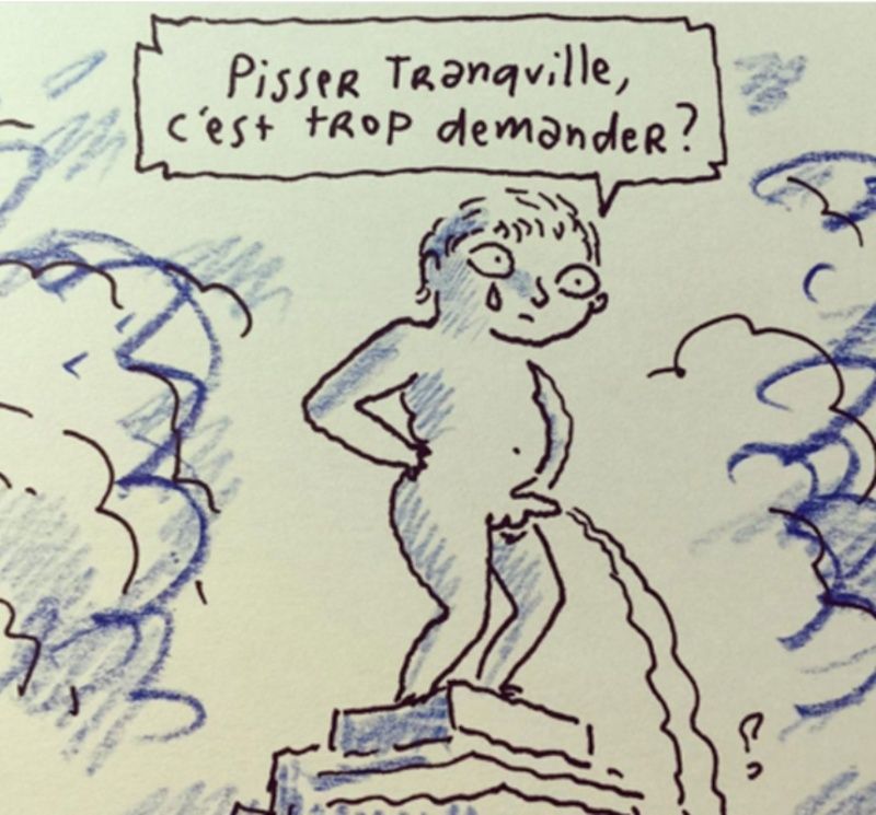 16 dessins du monde entier qui rendent un hommage poignant aux victimes des attentats belges ! Par Thomas Le Moing                                  Captur30