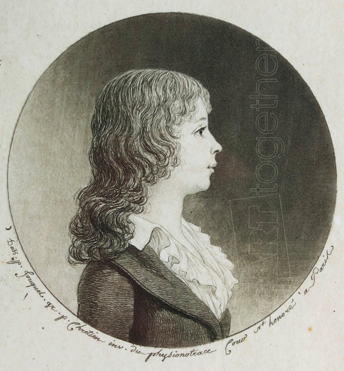 Portraits et représentations de Louis XVII Physio10
