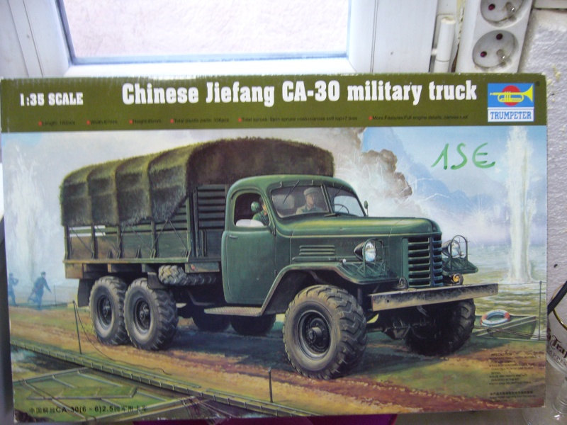 Chinese Jiefang CA-30 Trumpeter 1/35 P1030523