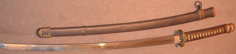 sabre japonais - authentif 1f10