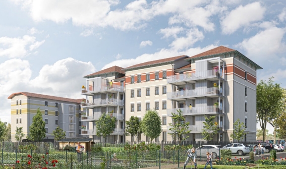 Urbanisme : la réhabilitation de l'immense Cité Tase à Vaulx-en-Velin est engagée La_rzo10