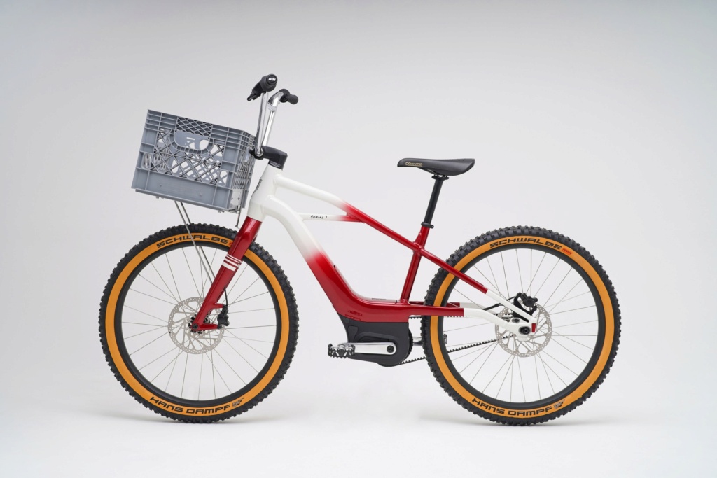Vente aux enchères d'un vélo électrique en modèle unique pour la Just Keep Livin Foundation. Mosh_b10