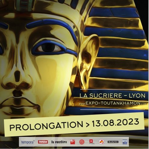 L' exposition Toutankhamon est prolongée à Lyon confluence (La Sucrière) Prolon10
