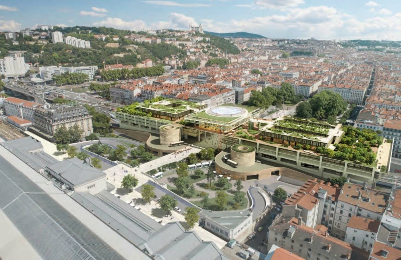 Lyon Perrache : présentation du  projet d'ouverture du centre d’échange multimodal Rzonoc11