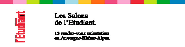 Salons de l'Etudiant : 13 rendez-vous annoncés en région Auvergne Rhône-Alpes ! !  Salon_10