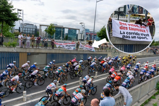 Arrivée du Tour de France : "les vélos Oui, les taureaux Non" Tour-d10