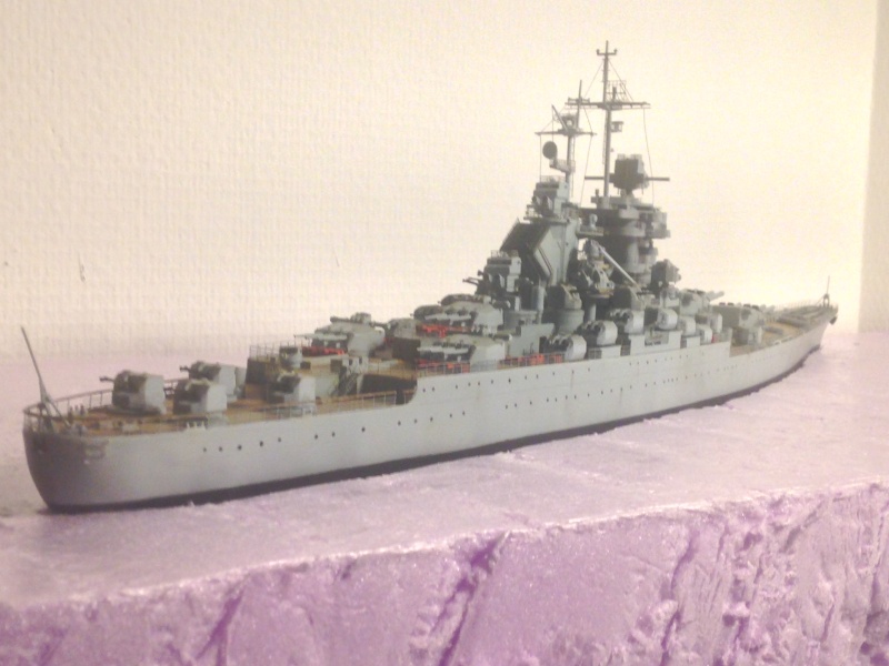 Diorama: Le cuirassé Jean Bart à Toulon en 1955 (1/400 eme) - Page 6 Image15