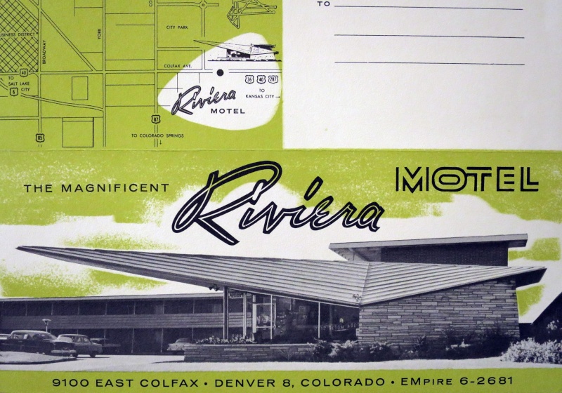 Riviera Motel - Denver - 1956 - Richard Crowther 12764710