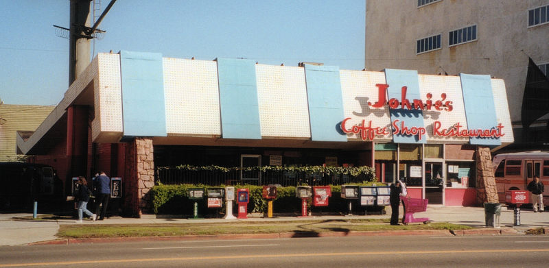 Johnie's Coffee Shop - 1956  - Los Angeles 198dk410