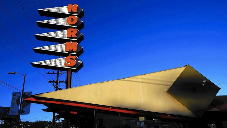 Norms Restaurant - 1957 - Los Angeles La-b8210