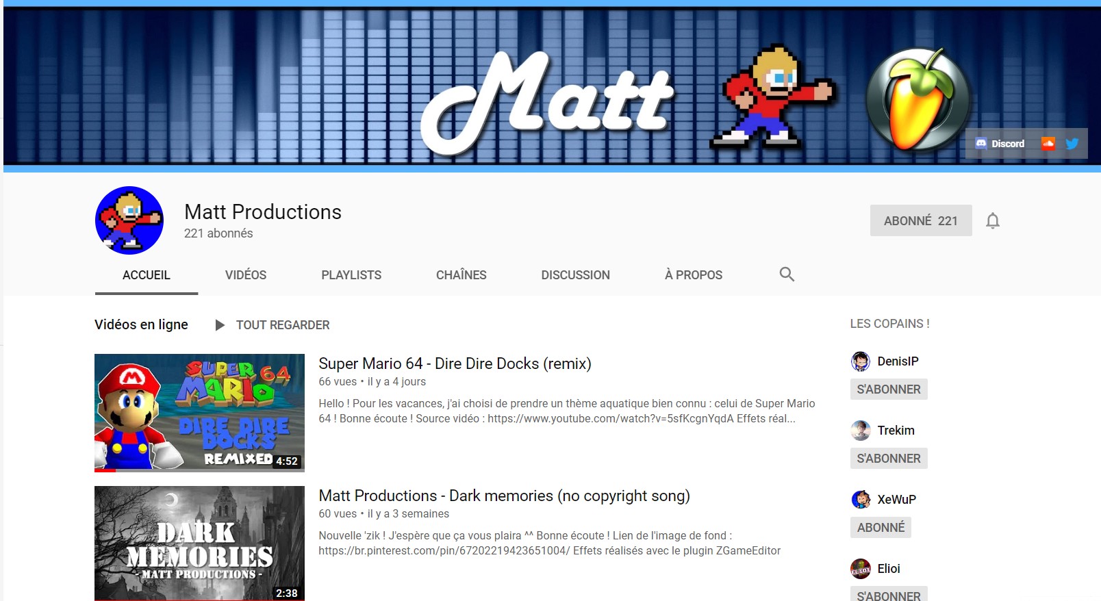 ★★★ Le Vidéaste à l'Honneur #28 | Matt | Venez critiquer cette chaîne ! Matt10