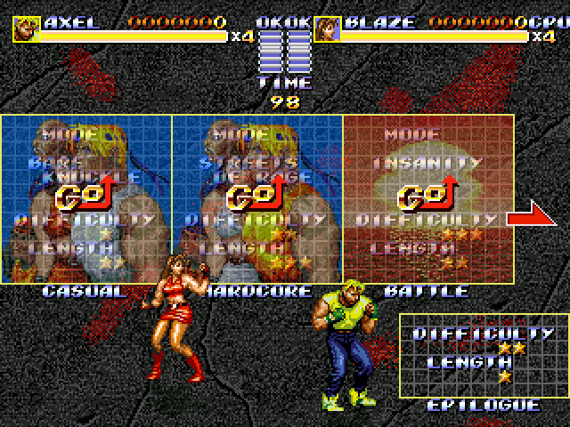 Streets of Rage 3 Ultimate Mod for V5 Mode_s10