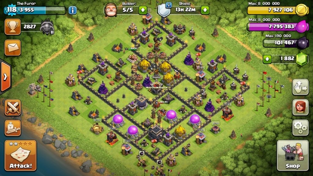 WAR BASES: Anti-3-star bases for TH8 and TH9, and TH10 anti 2 star Screen10