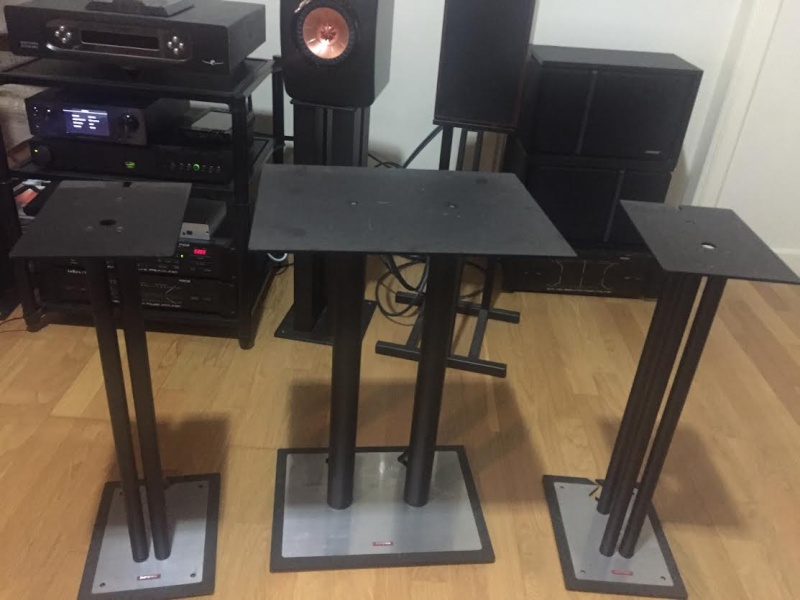 Metal Stand for Speakers and Audio (SOLD)  5d3b4c12