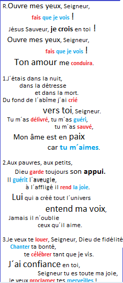 SEULEMENT POUR LES INTÉRESSÉS:  Connaissance des Écritures Saintes-Enseignement-réflexions-adoration- L'enseignement est Un et doit être donné à toutes les nations- - Page 13 Chant_58