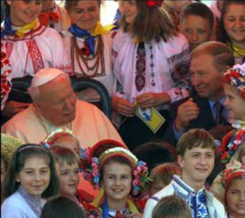 Discours de Poutine mars 2022 Vs discours du pape Jean-Paul II en UKRAINE en 2001 Ukrain11