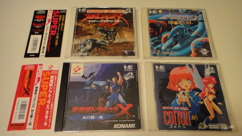 Vente de jeux Saturn et Pc engine CD Lot_pc11