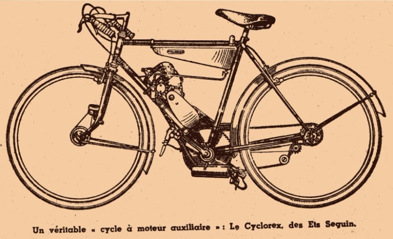 bicyclette à moteur auxiliaire