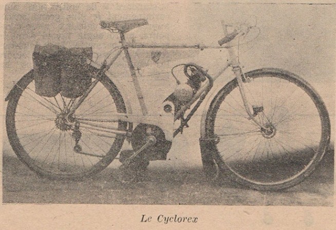 bicyclette à moteur auxiliaire