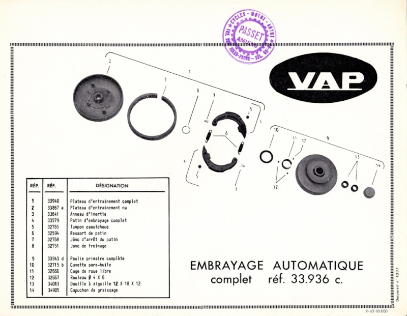 Cyclomoteur Talbot Moteur47