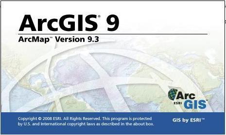 لاول مرة ArcGIS 9.3 برابط واحد مباشر Arcgis10