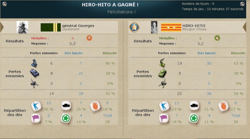 J5 - Hiro Hito vs Général Georges : score 1-3 Cool2010