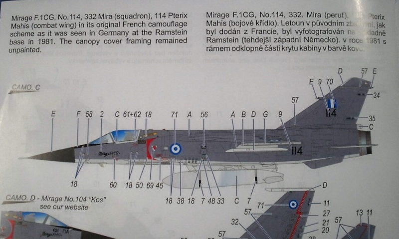 [Special hobby] Mirage F1 CG 812