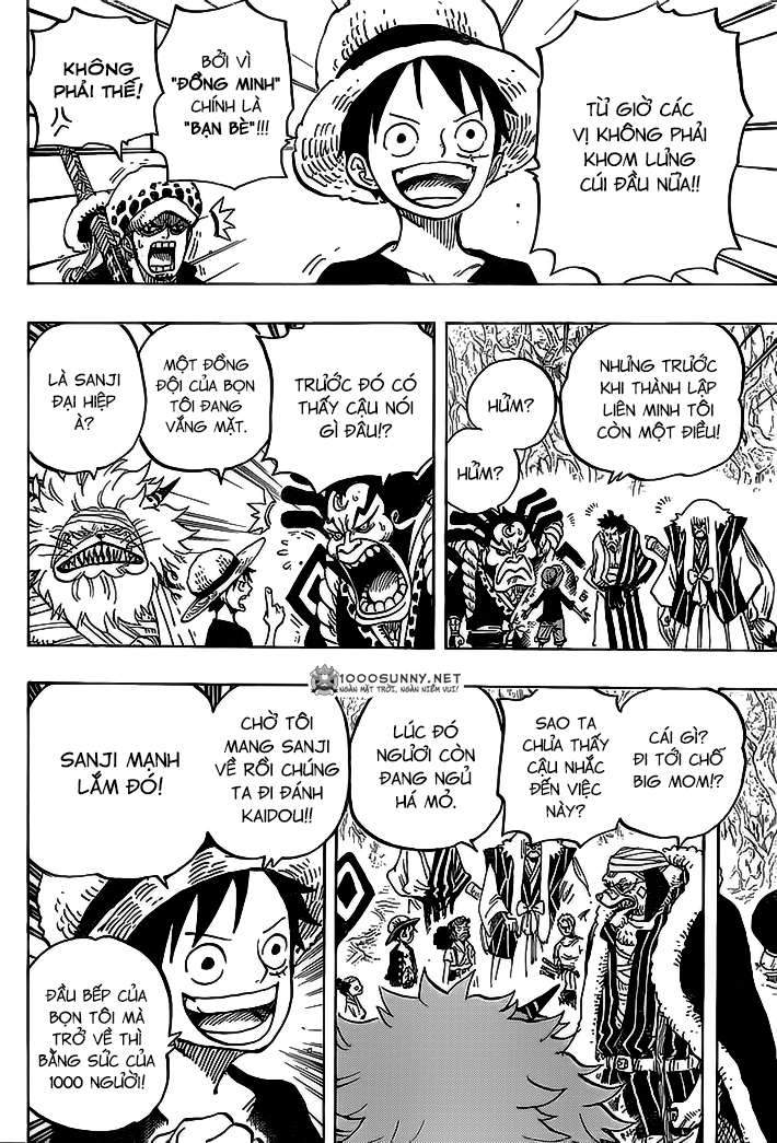 One Piece Chapter 819: Người kế vị gia tộc Kouzuki - Momonosuke - Page 6 01310