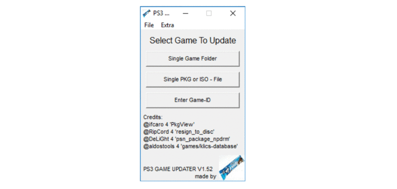 PS3 Game Updater v1.52 & PS3P PKG Ripper v1.3  Banshe10