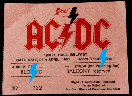 1991 / 04 / 27 - IRL, Belfast, King's Hall 221