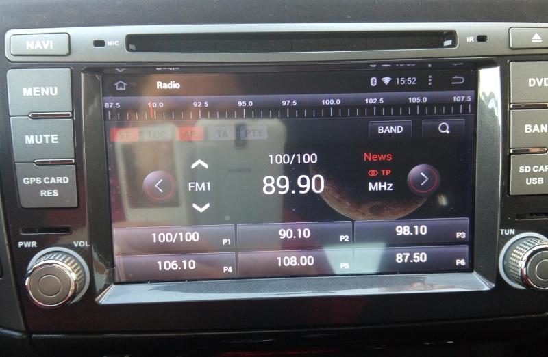 Présentation autoradio GPS Fiat_b12