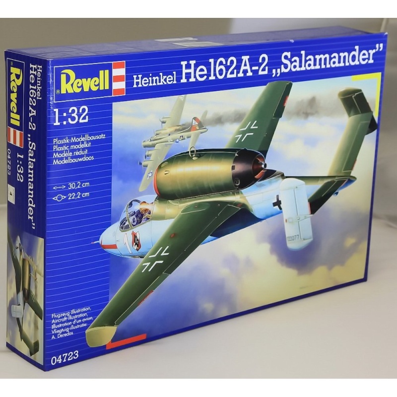 Henkeil He 162 A-2 Salamander 1/32 Revell 13711110