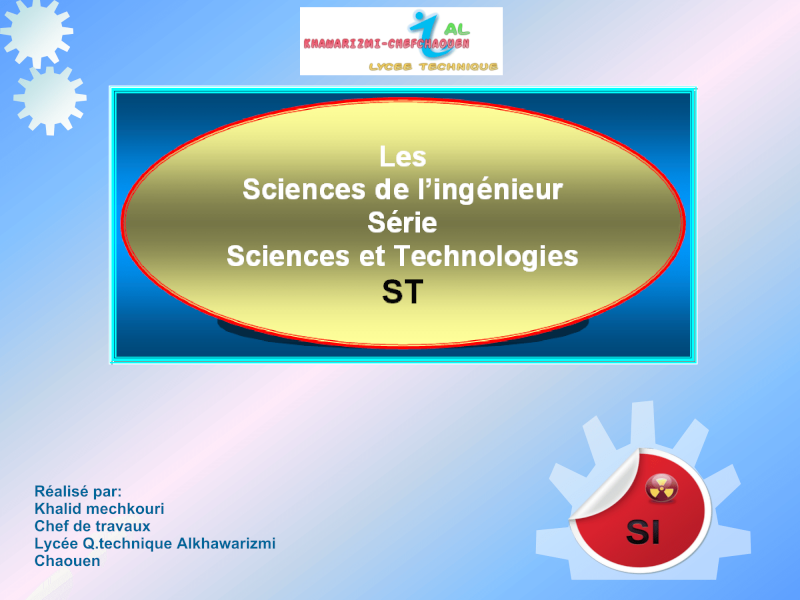 Sciences et Technologies Psi_pd10