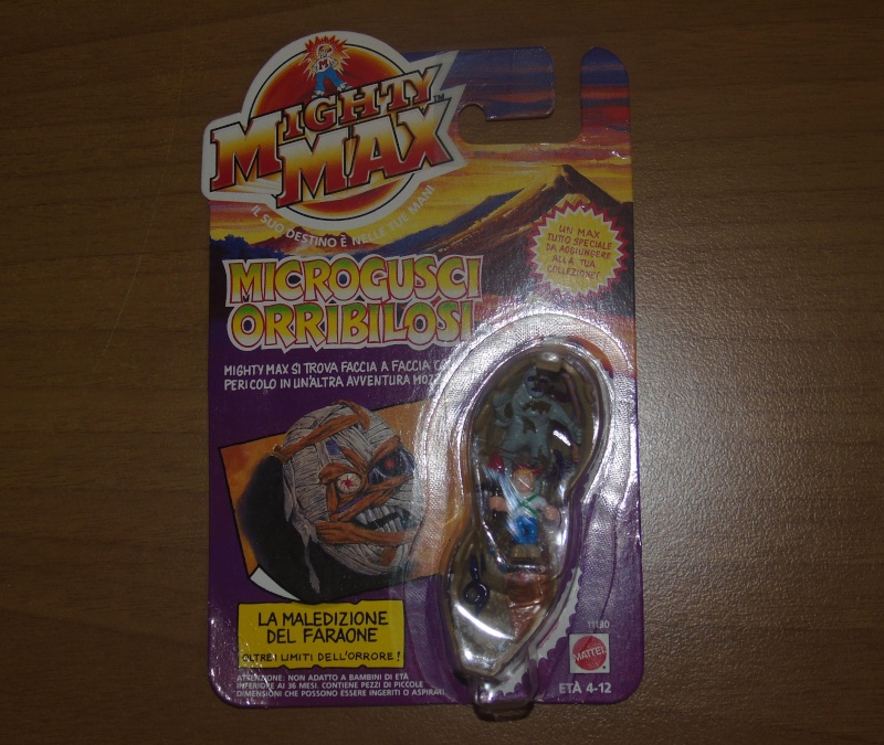 Vendo Mighty Max Microgusci Orribilosi Blister Nuovi Dsc00810