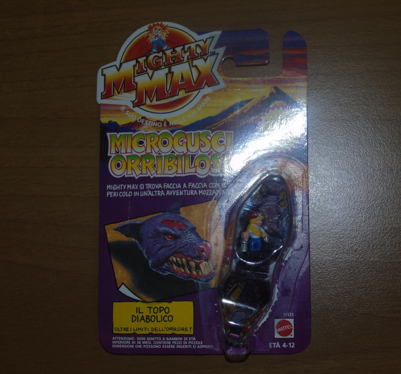 Vendo Mighty Max Microgusci Orribilosi Blister Nuovi Dsc00811