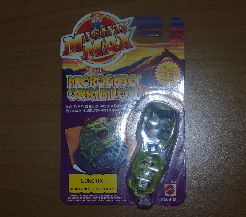 Vendo Mighty Max Microgusci Orribilosi Blister Nuovi Dsc00812