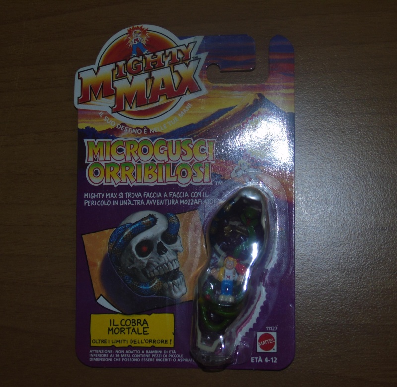 Vendo Mighty Max Microgusci Orribilosi Blister Nuovi Dsc00813
