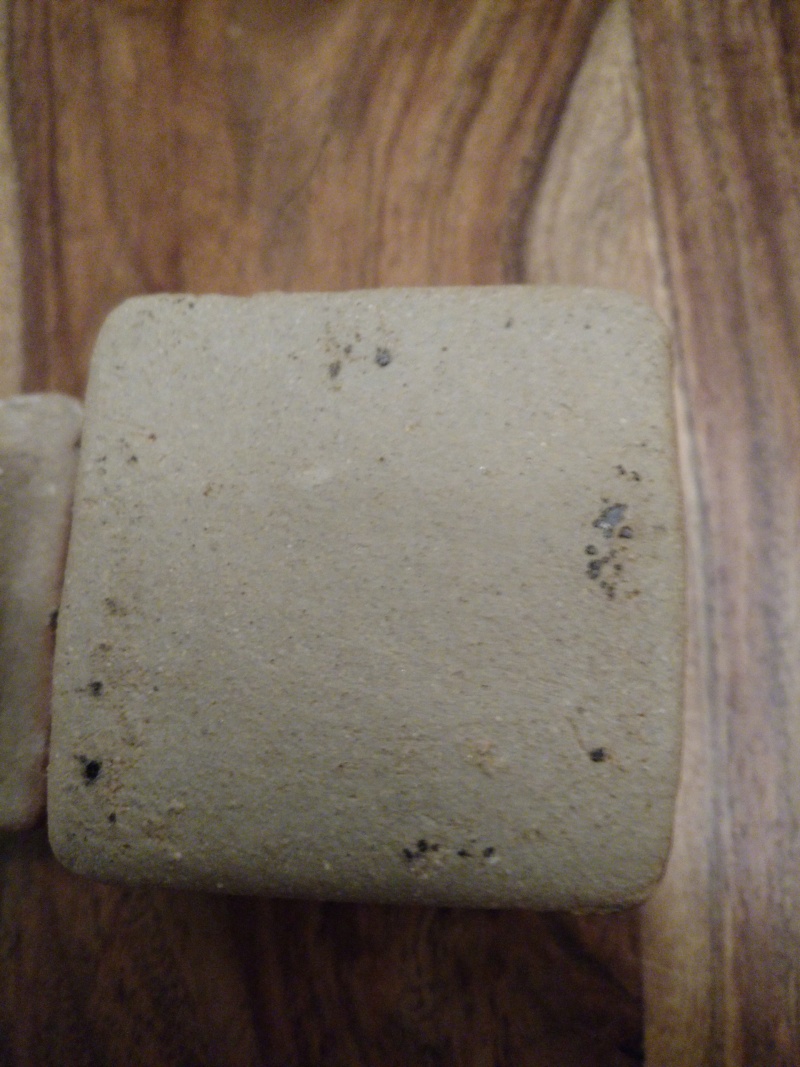 Unmarked Small Lidded Stoneware Box - Any Info/ID? 6h10