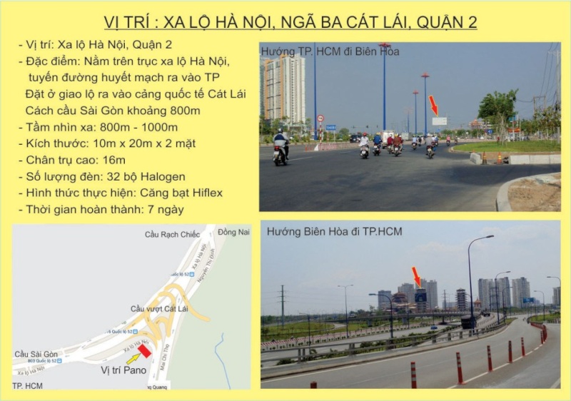 Bảng quảng cáo xa lộ hà nội khu vực ngã 3 cát lái - Quận 2 Bang-q12